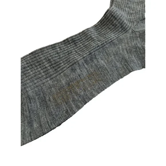 Pantherella Long Rib Socks Grey - Picture 2 of 3